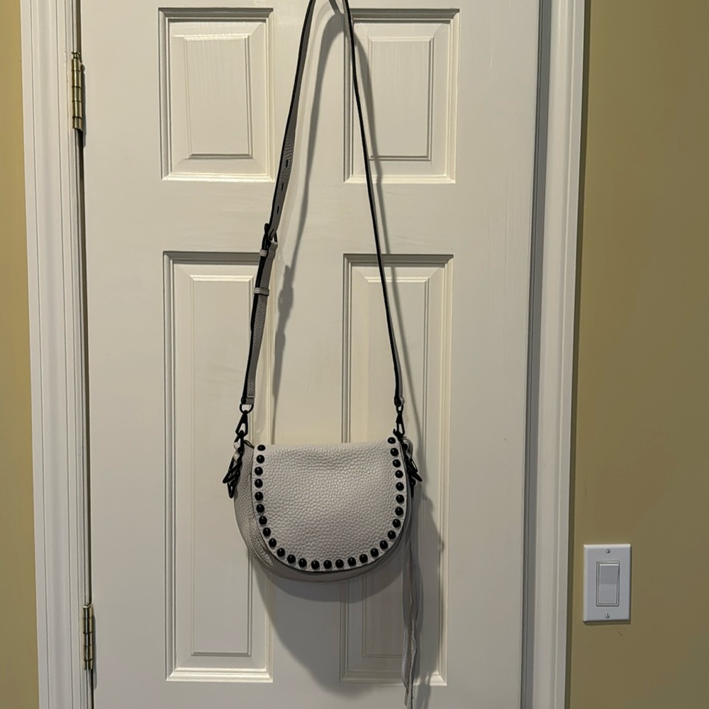 New without tag Rebecca minkoff off white crossbody